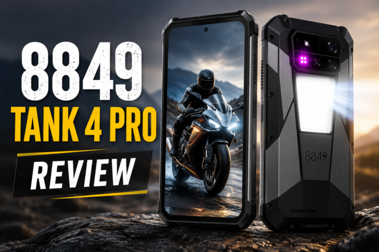 8849 Tank 4 Pro Review (2026): Projector Phone, Massive Battery & Rugged Beast