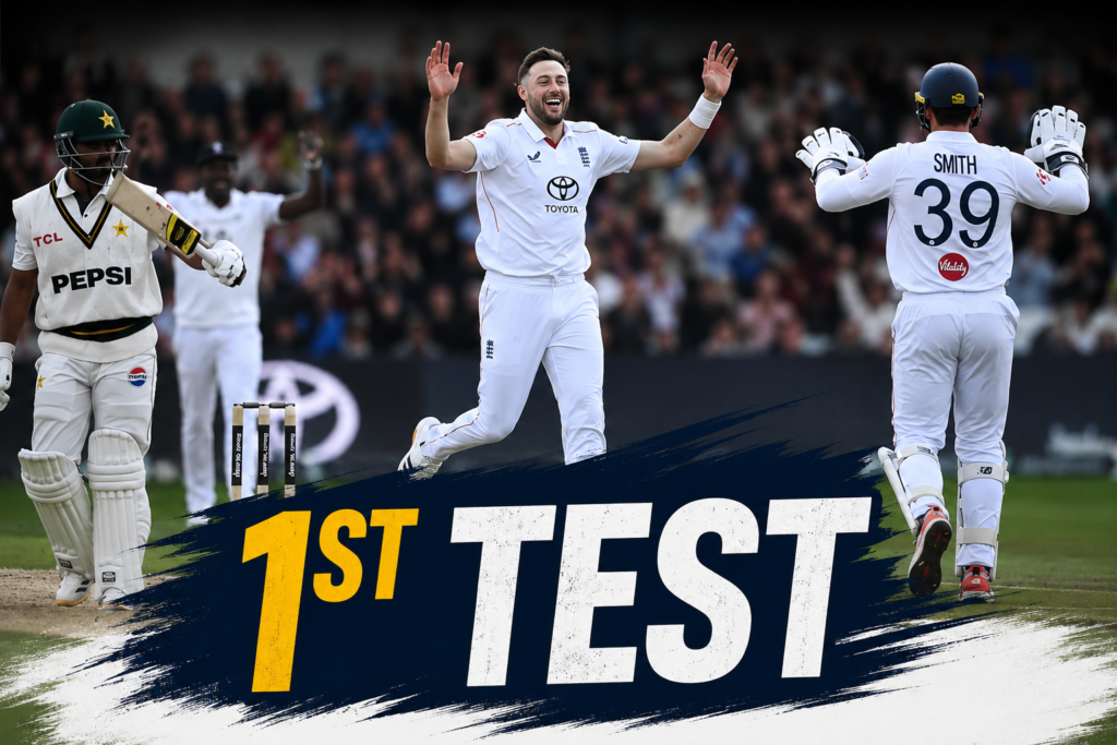 Pakistan vs England 1st Test as England defeated Pakistan by an innings and 103 runs