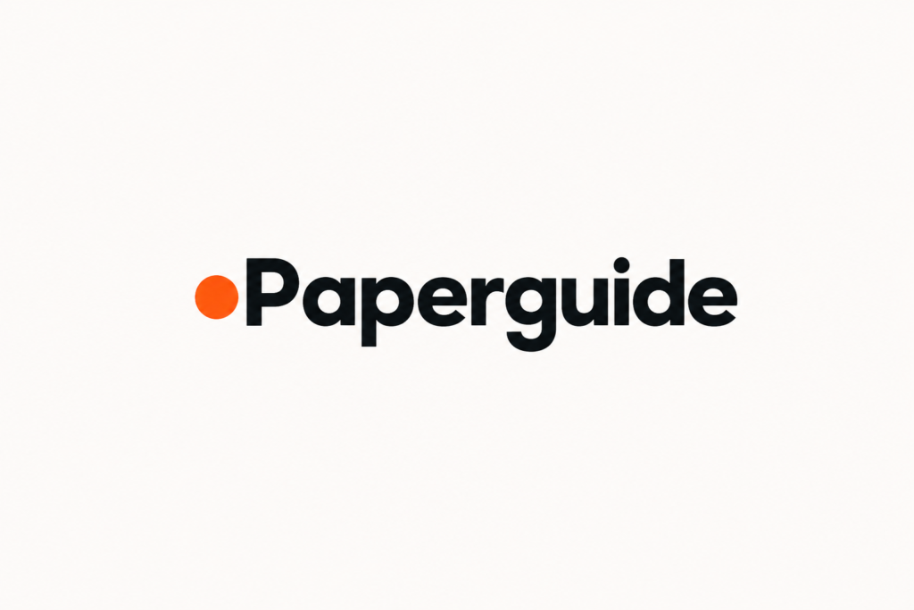 PaperGuide AI research platform interface for academic research and literature reviews