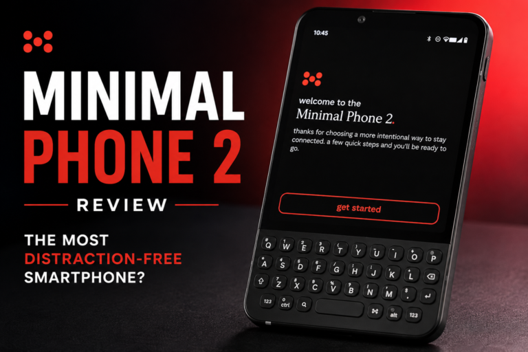 Minimal Phone 2: The Ultimate Distraction-Free Phone?